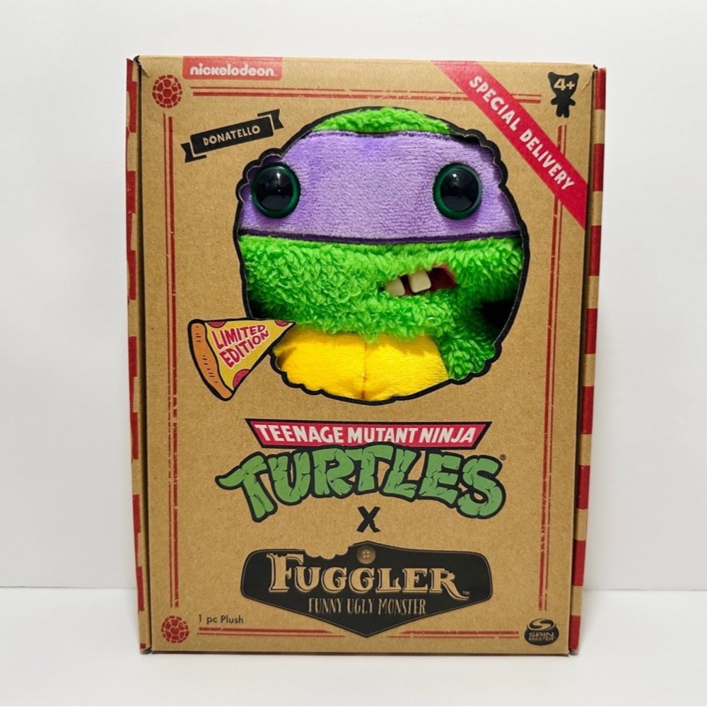 🆕 Fuggler Ugly Monster Teenage Mutant Ninja Turtles Donatello 9 Inch TMNT Plush - Picture 6 of 6